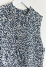 Ladda upp bild till gallerivisning, Stickad Återvunnen Klänning i Denim